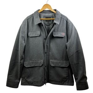 Brothers/Sons Wool Cruiser Jacket Men XXL Gray Heavyweight Utility Workwear Coat